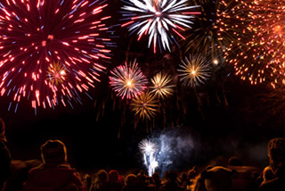 Watching Fireworks - Fireworks Safety -  Church Mutual