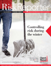 Winter 2022: Controlling risk during the winter